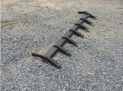 42 skid steer toothbar kit|tooth bar for skid steer loader.